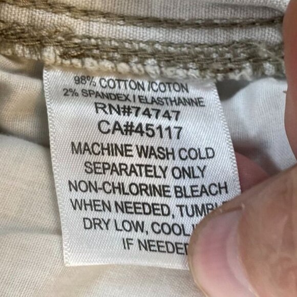 Red Head Mens Plaid Shorts Size 34 Beige Cotton Blend Casual Summer Wear - Picture 8 of 14